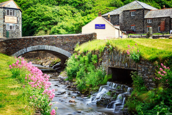 Boscastle Cornwall England UK