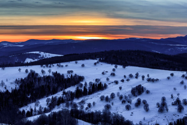 Sunset over Catrusa