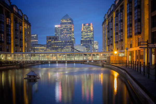 Canary Wharf London Uk